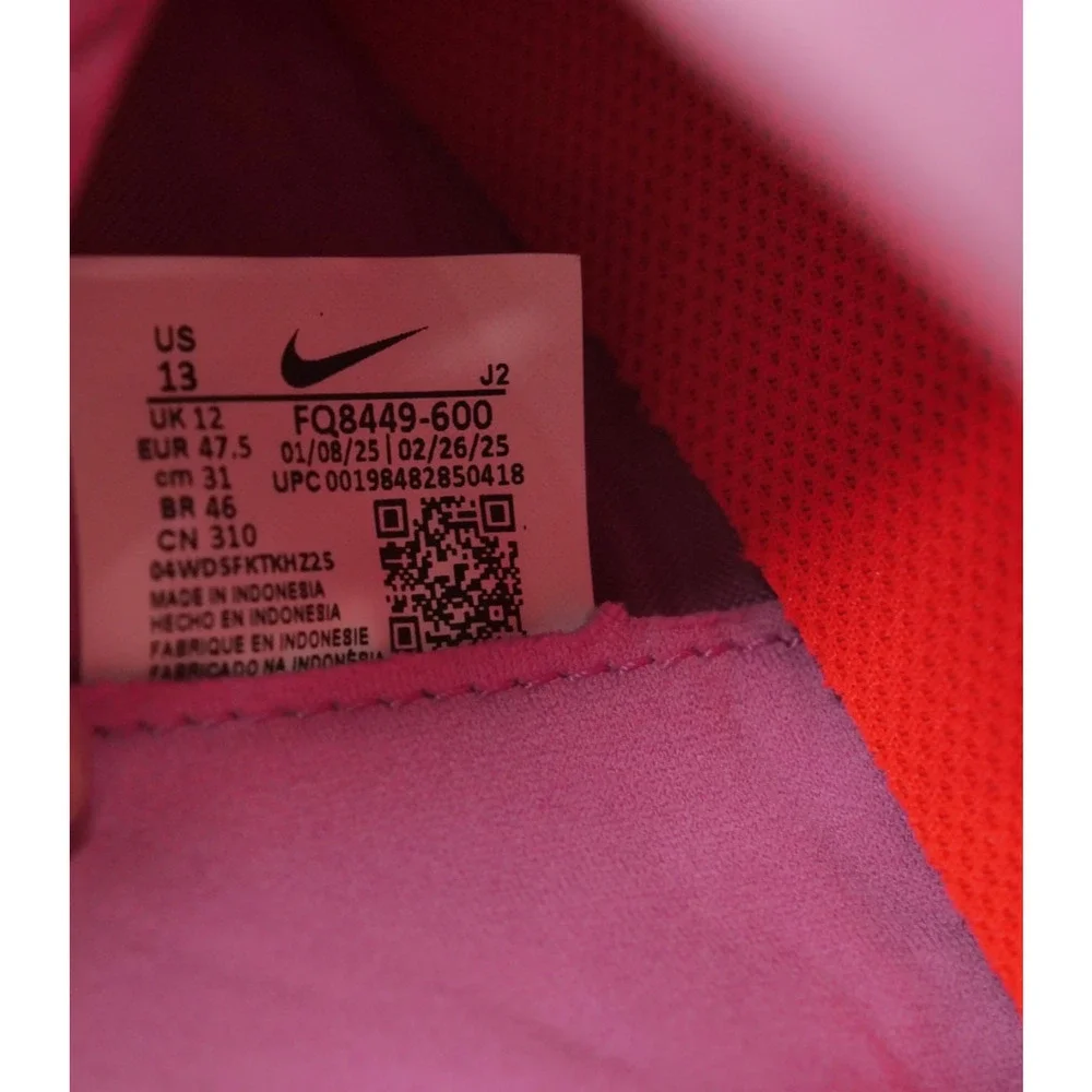 NWT Nike Zoom Mercurial Vapor 16 Academy TF Pink Soccer Shoes Mens 13 FQ8449-600